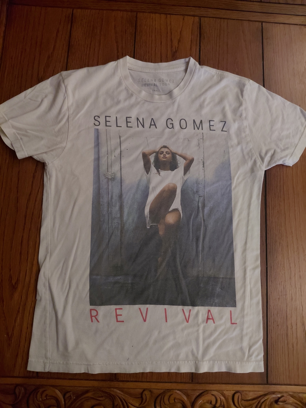 Selena Gomez Revival Graphic Tee - White